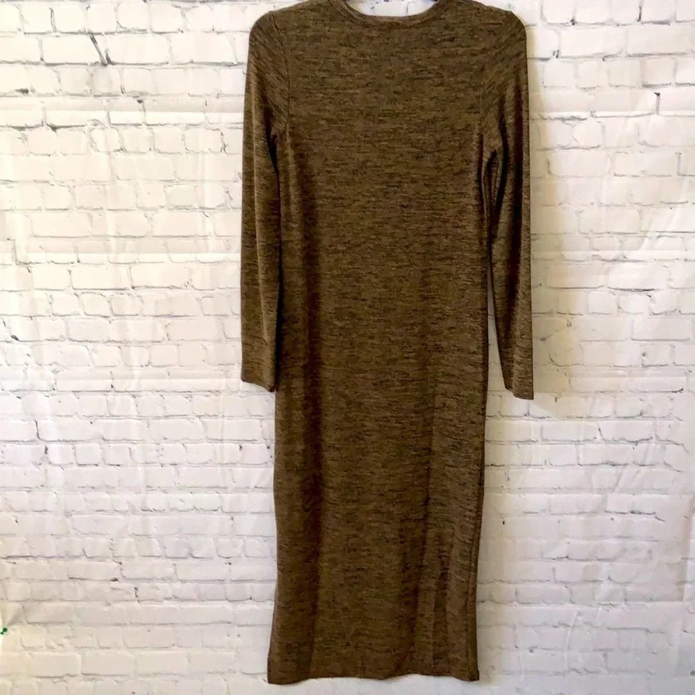 NWT FRENCH CONNECTION Heathered Sweater Dress - Picture 3 of 5